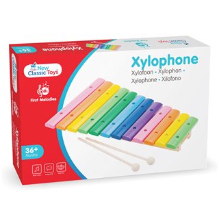 New Classic Toys - Xylophone (12 bars) Wood - Multicolor